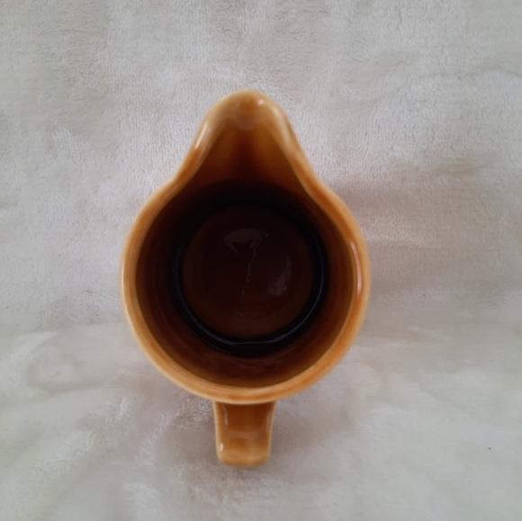 Vintage Homer Laughlin Coventry Castilian Granada Golden Harvest creamer pitcher - Picture 5 of 11